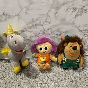 Toy Story Disney Store Plush Stuffed Animals Mr. Pricklepants Dolly Buttercup